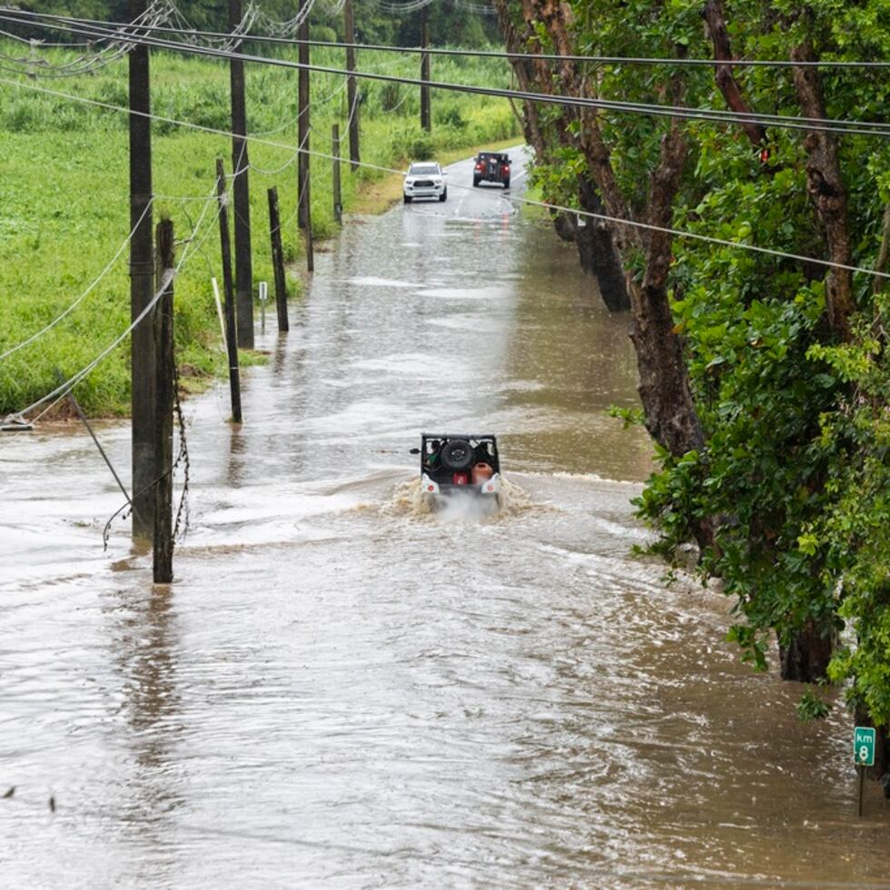Aunque el huracán Erin no pasó directamente sobre Puerto Rico, trajo fuertes lluvias que, a su vez, provocaron inundaciones. Los servicios de agua y luz también se afectaron.