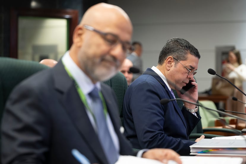 Juan Saca, presidente de LUMA, y Josué Colón, zar de Energía.