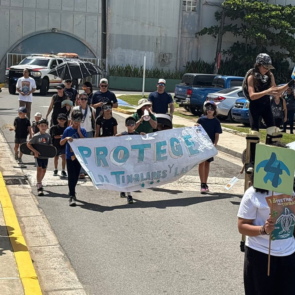 El Festival del Tinglar se celebró en la plaza pública de Luquillo.