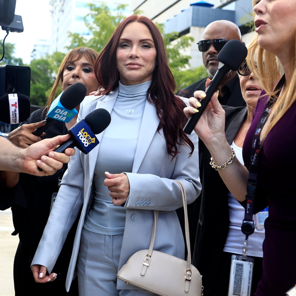 La exesposa del cantante Daddy Yankee, Mireddys González.