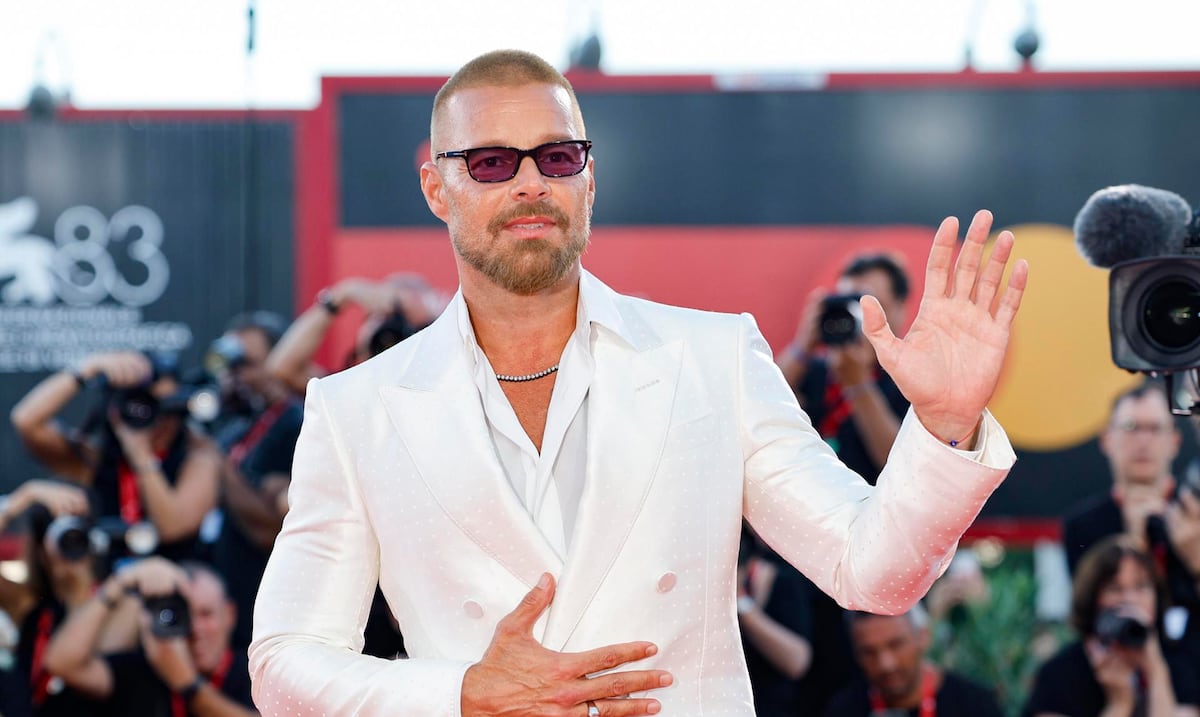 Ricky Martin debuta en la Mostra de Venecia con 'Hombre al agua' de Gael García Bernal