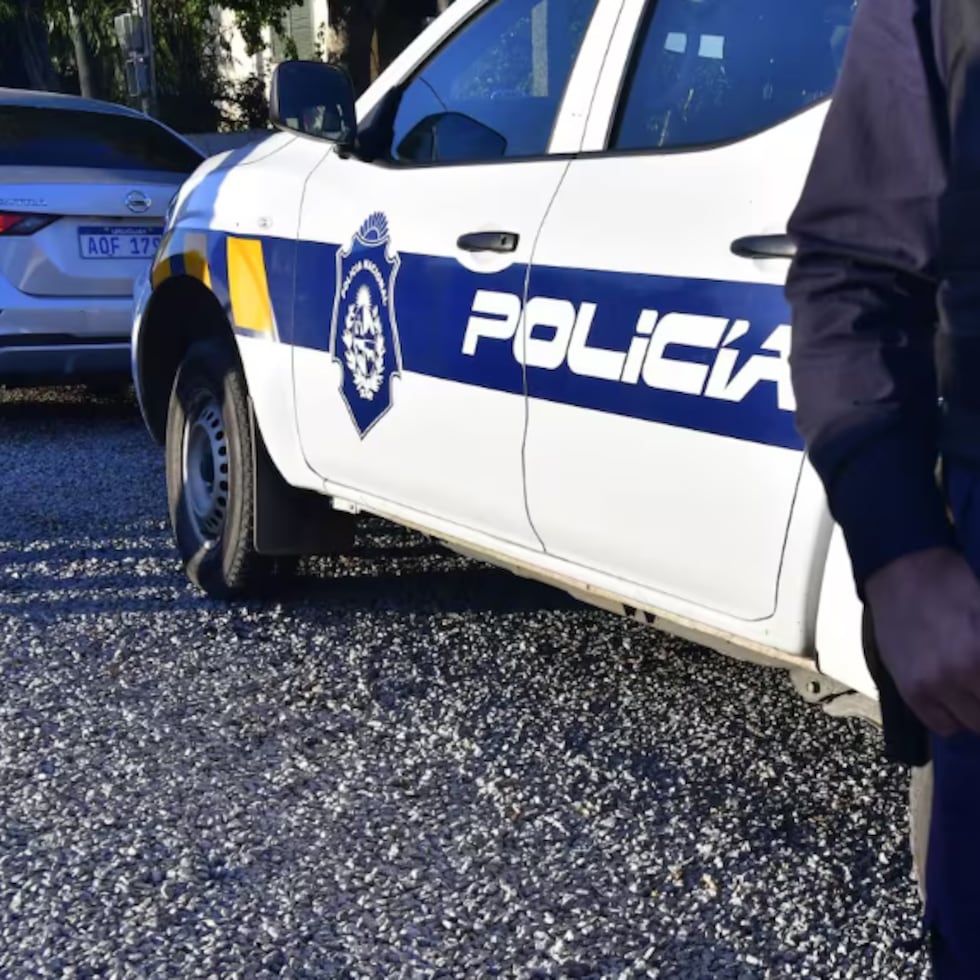 Una patrulla de Policía en Uruguay.