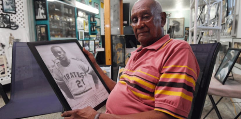 Cercano a los 90 años de edad, Justino ‘Matino’ Clemente guarda un evidente parecido a su fenecido hermano, Roberto Clemente, a quien le llevaba siete años. (andre.kang@gfrmedia.com)