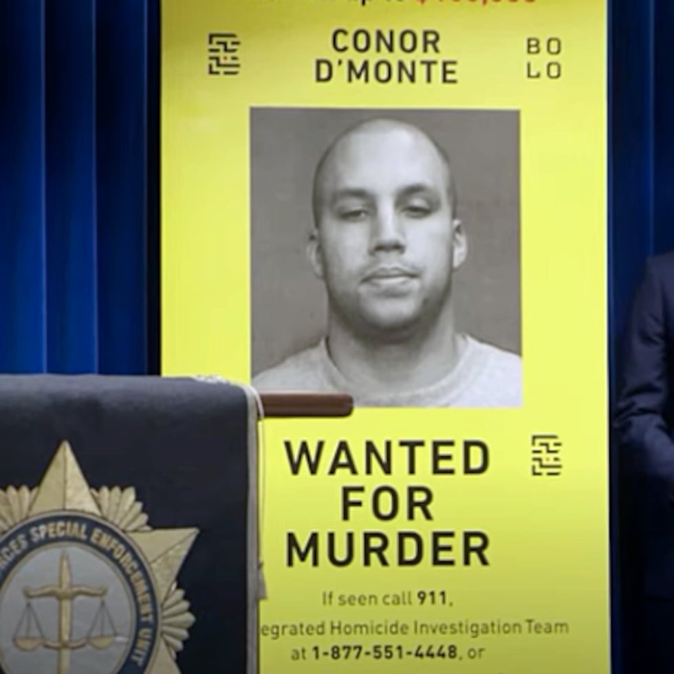 Conor Vincent D'Monte fue capturado en Isla verde el 25 de febrero de 2022.