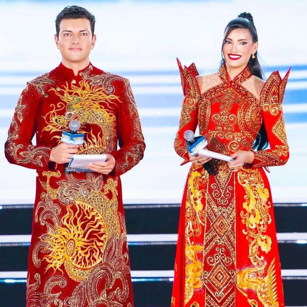 Daniel Mejía y Stephanie Del Valle.