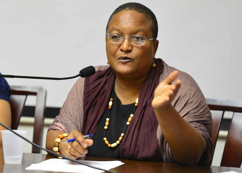 La portavoz del Comité Timón de Madres, Padres y Encargados de estudiantes de Educación Especial, Carmen Warren.