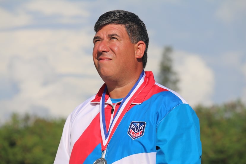 Luis "Tuto" Bermúdez, ganador de medalla de plata en el evento de skeet. (Suministrada)