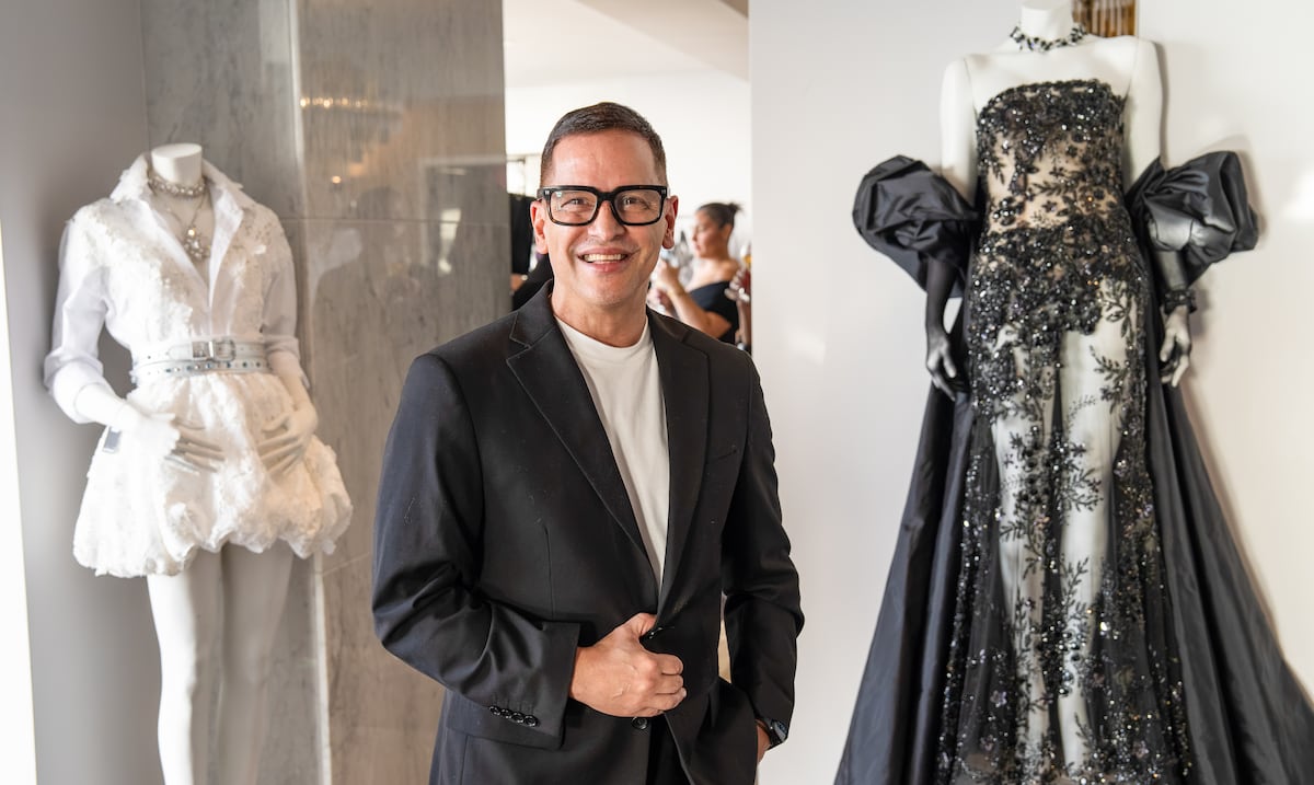 Luis Antonio presenta su colección "Opulentia" en la suite presidencial de El San Juan Hotel