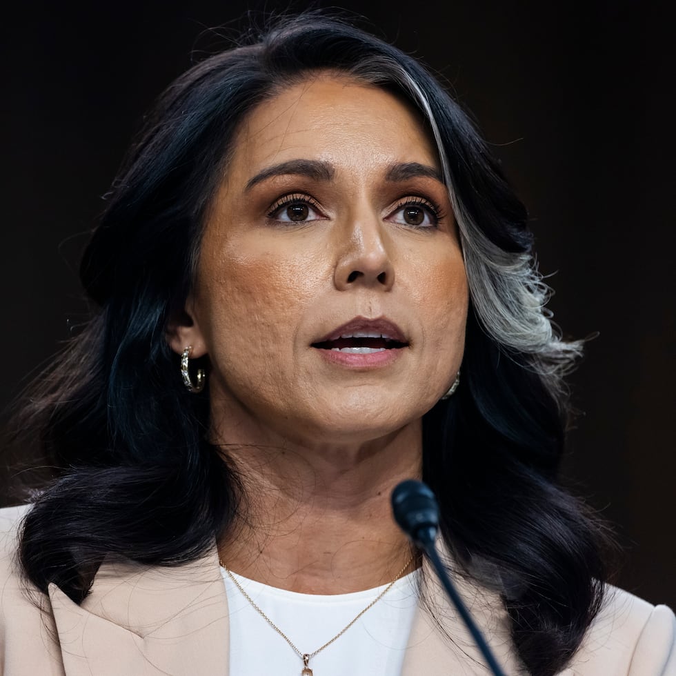 Tulsi Gabbard, jefa de Inteligencia del gobierno de Donald Trump.