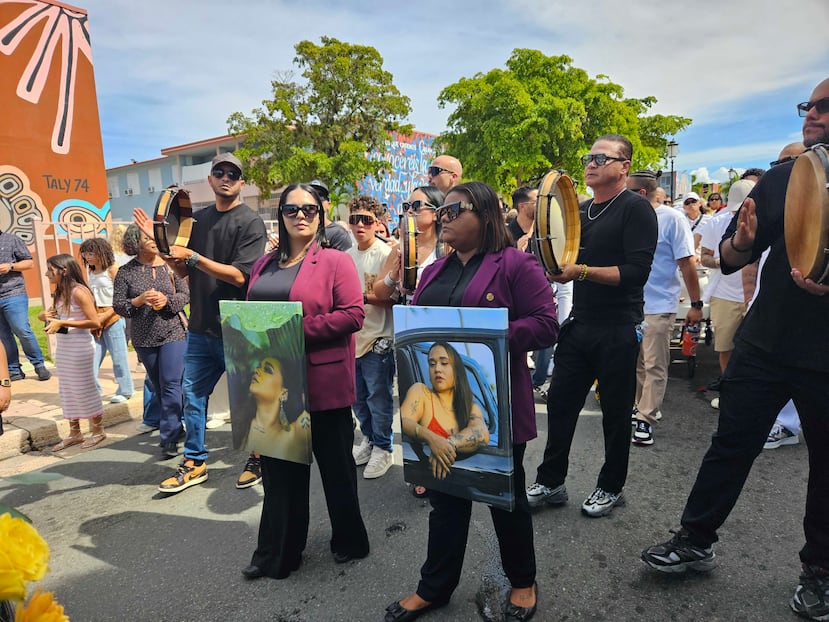 El sepelio de Xiomara Calderón culminó en el Cementerio Municipal de Dorado.