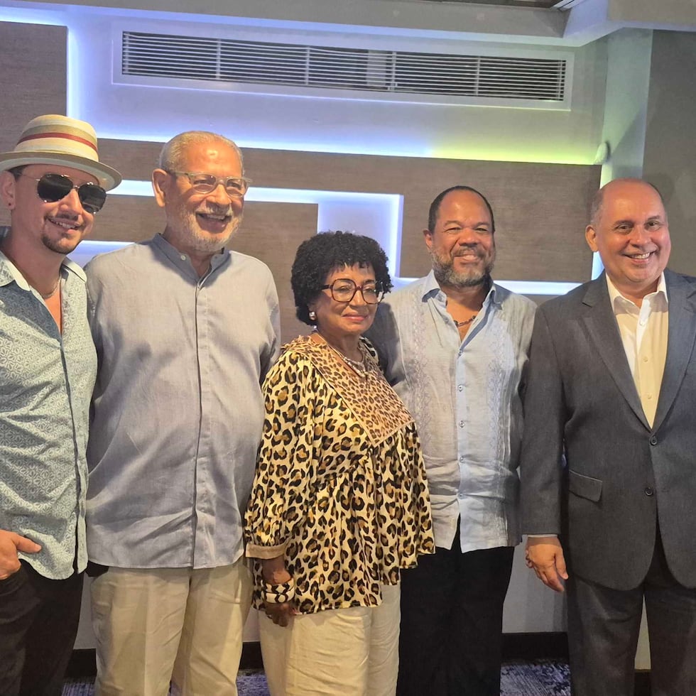 Wilito Otero, José Rodríguez, Hilda Curet Alonso, Josean Ortiz y Humberto Ramírez.