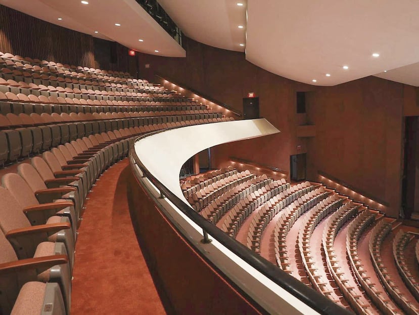 Vista de las butacas de la Sala de Festivales Antonio Paoli.