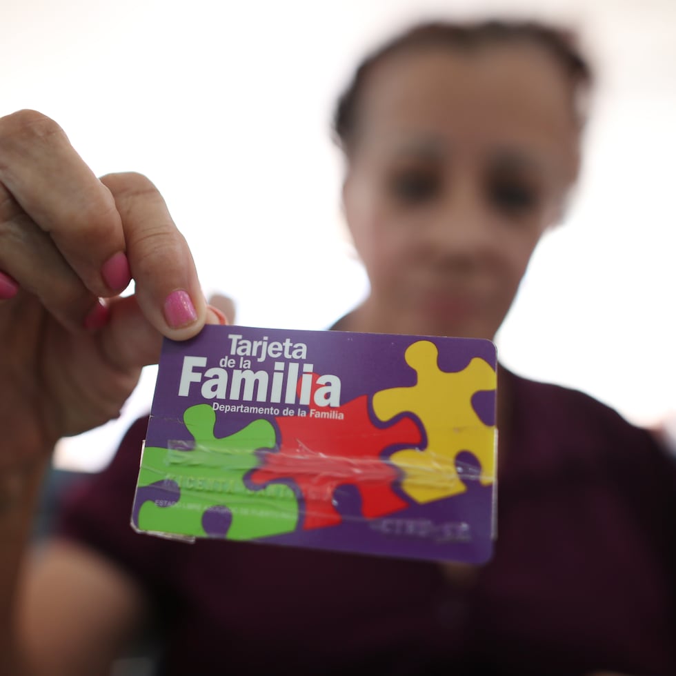 Una imagen de archivo de la tarjeta del PAN.