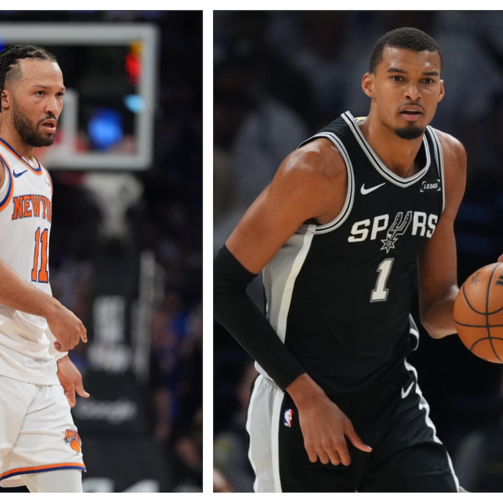Jalen Brunson y Victor Wembanyama son las dos principales figuras de la final.