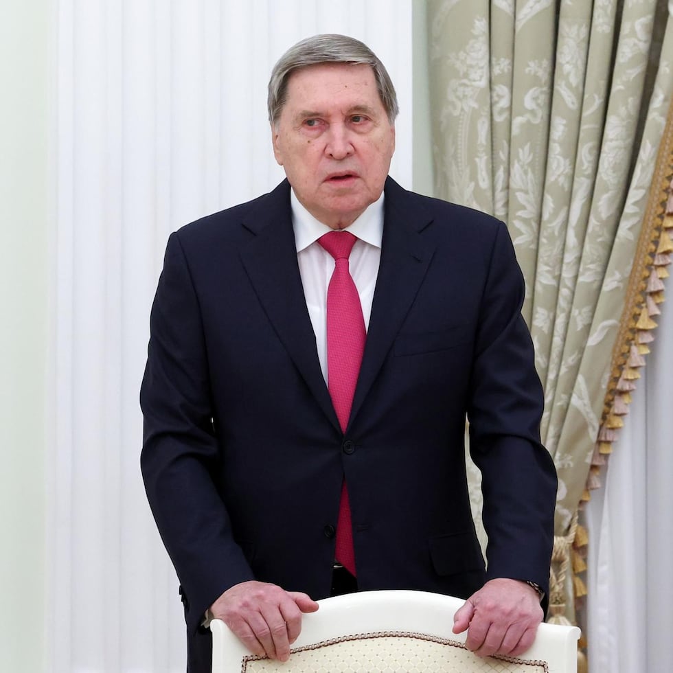 Yuri Ushakov, asesor de política internacional del Kremlin.