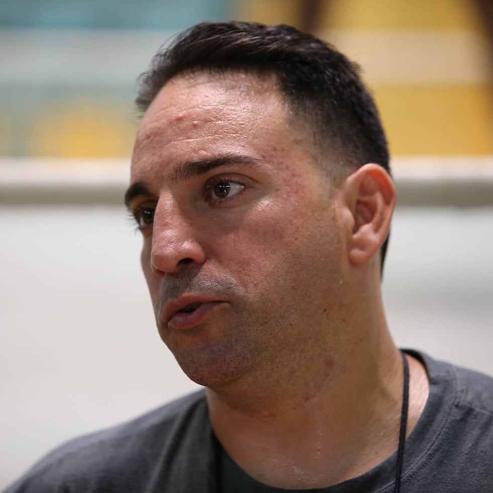 José "Chicky" Laureano, presidente de la Federación Puertorriqueña de Boxeo, ofreció sus declaraciones durante una vista pública en el Senado.
