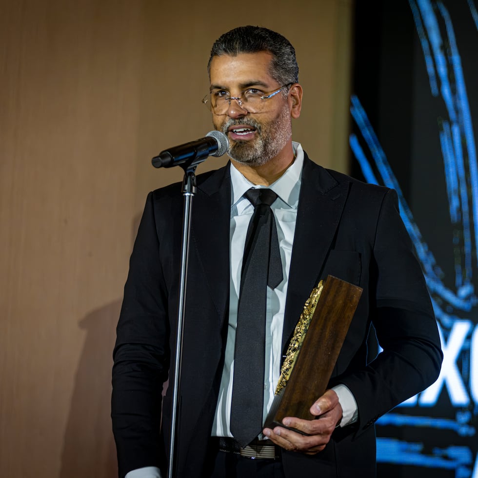 Ricardo Dalmau, presidente del BSN, durante la celebración de los Valores del Año 2026 al finalizar la temporada regular.
