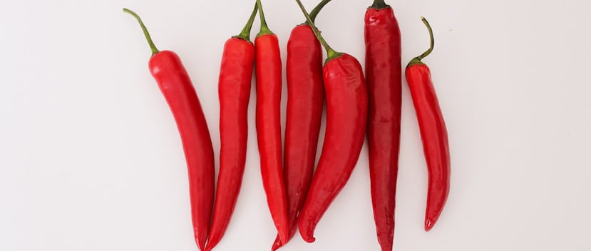 Los pimientos ayudan a acelerar el metabolismo por su alto contenido en capsaicina. (Shutterstock)