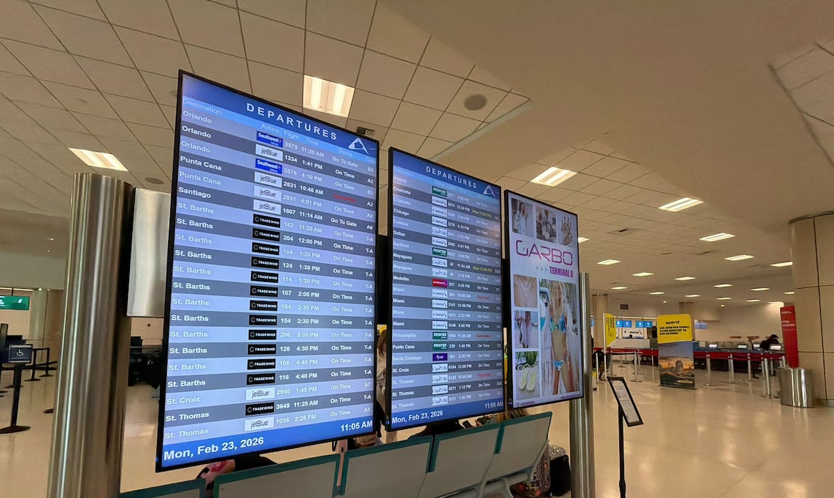 Más de 3,200 pasajeros afectados por cancelaciones de vuelos en el aeropuerto Luis Muñoz Marín