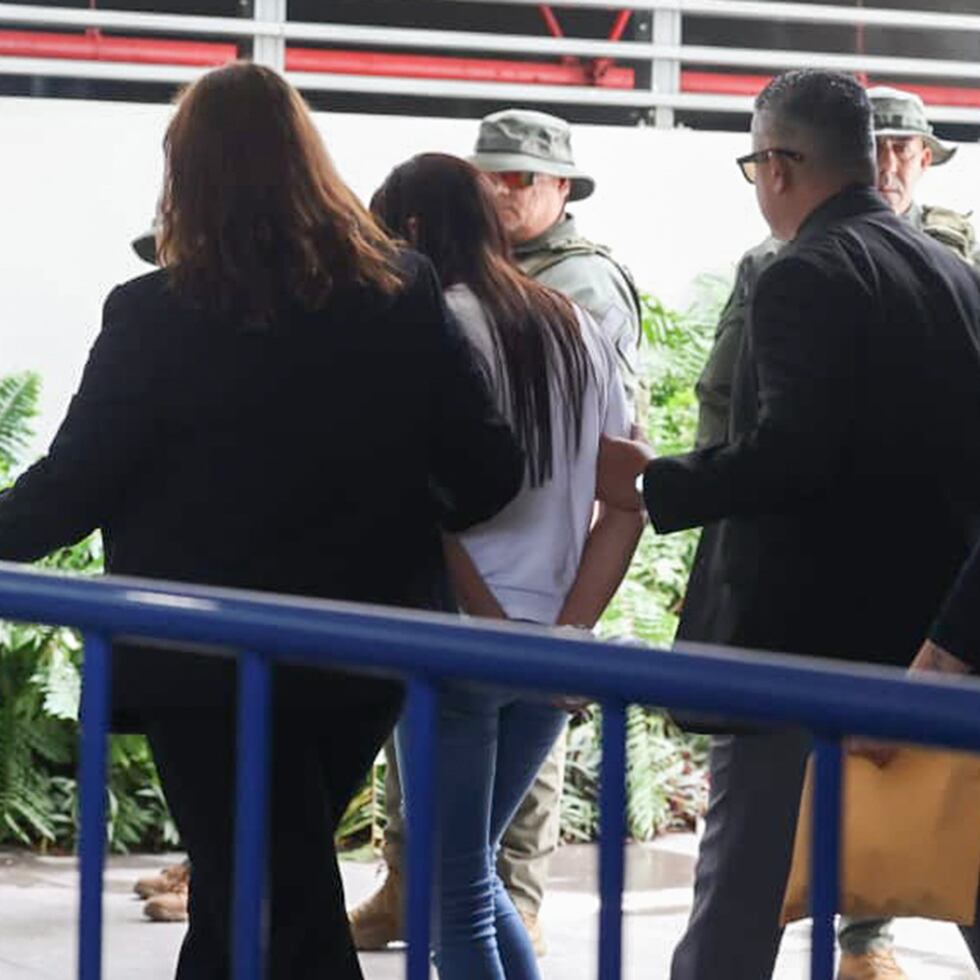 Elvia Cabrera Rivera, 40, el día de su arresto.