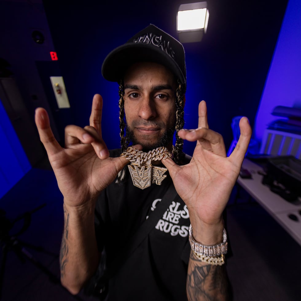 El exponente de música urbana Yovngchimi.