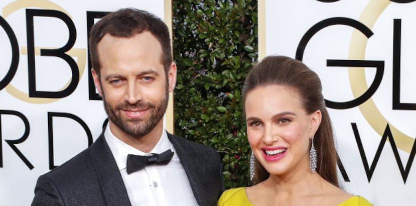 Natalie Portman y su esposo, Benjamin Millepied. (EFE)