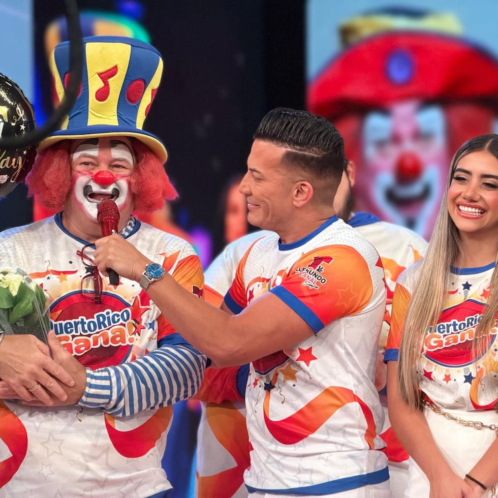 El "Payaso Tatín" se dio a conocer en la televisión para la época del 1980.