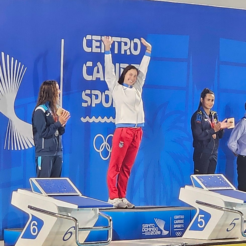 Kristen Romano lleva dos preseas de oro en estos Juegos Santo Domingo 2026.