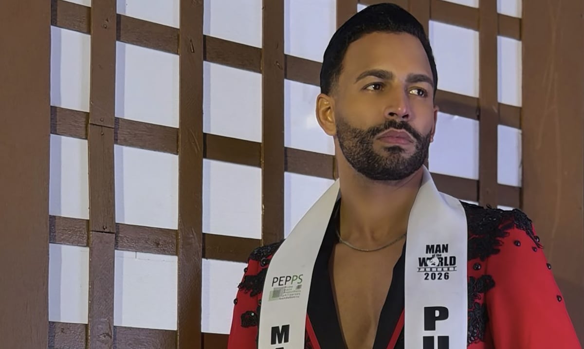 Boricua Kelvin López Reyes llega al Top 10 del certamen Man of the World 2026