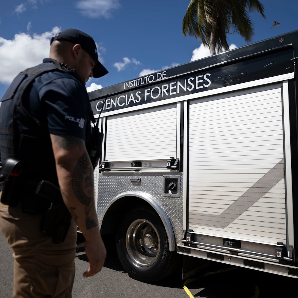 Los cuerpos fueron llevados al Instituto de Ciencias Forense.