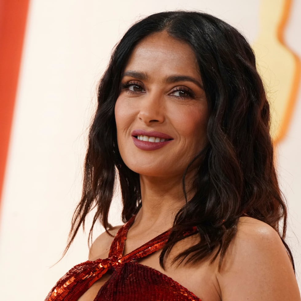 La actriz de Hollywood Salma Hayek.