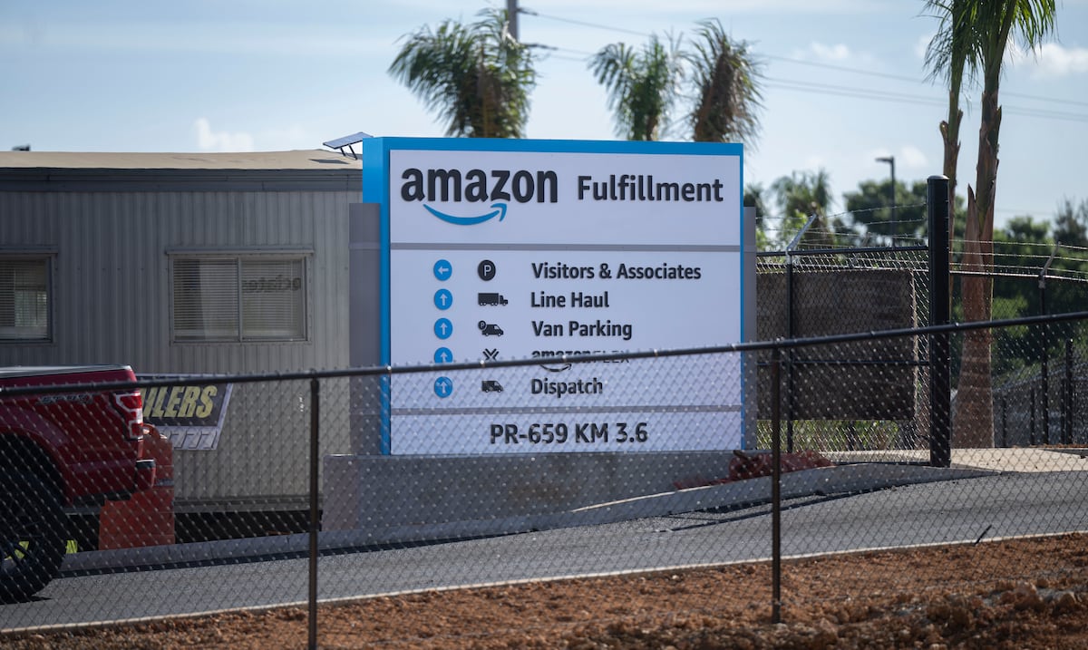 Amazon aún no completa mejoras viales requeridas para abrir su centro en Dorado