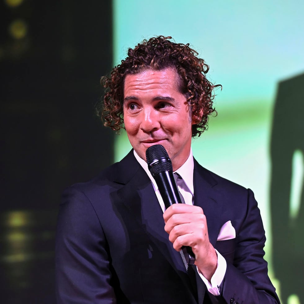 El cantante David Bisbal durante la presentación de su nuevo disco en Madrid.