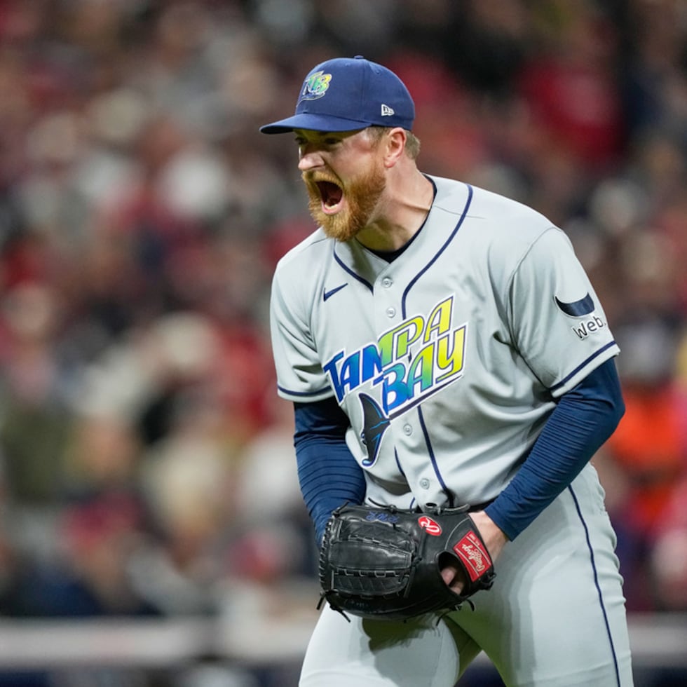 El cerrador Bryan Baker tenía tres salvamentos en su carrera en cuatro temporadas cuando los Rays lo obtuvieron desde Baltimore.