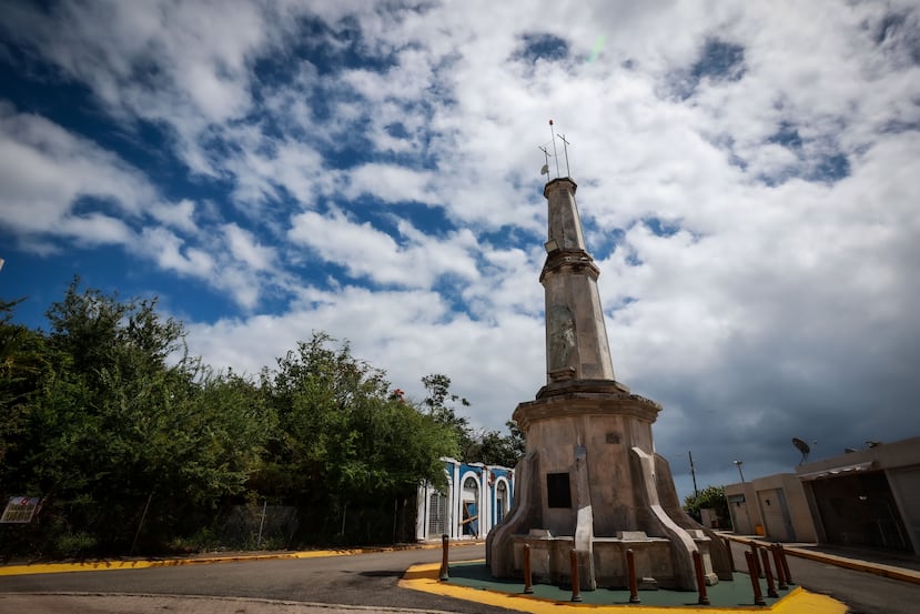 Monumento a Samuel F. B. Morse en Arroyo.