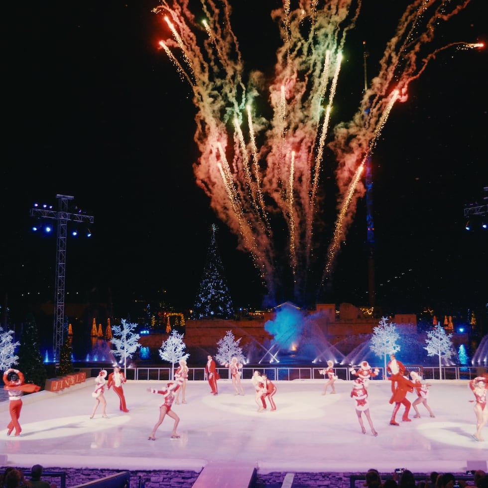 No deje de ver el espectáculo de patinaje sobre hielo, “Winter Wonderland on Ice”.