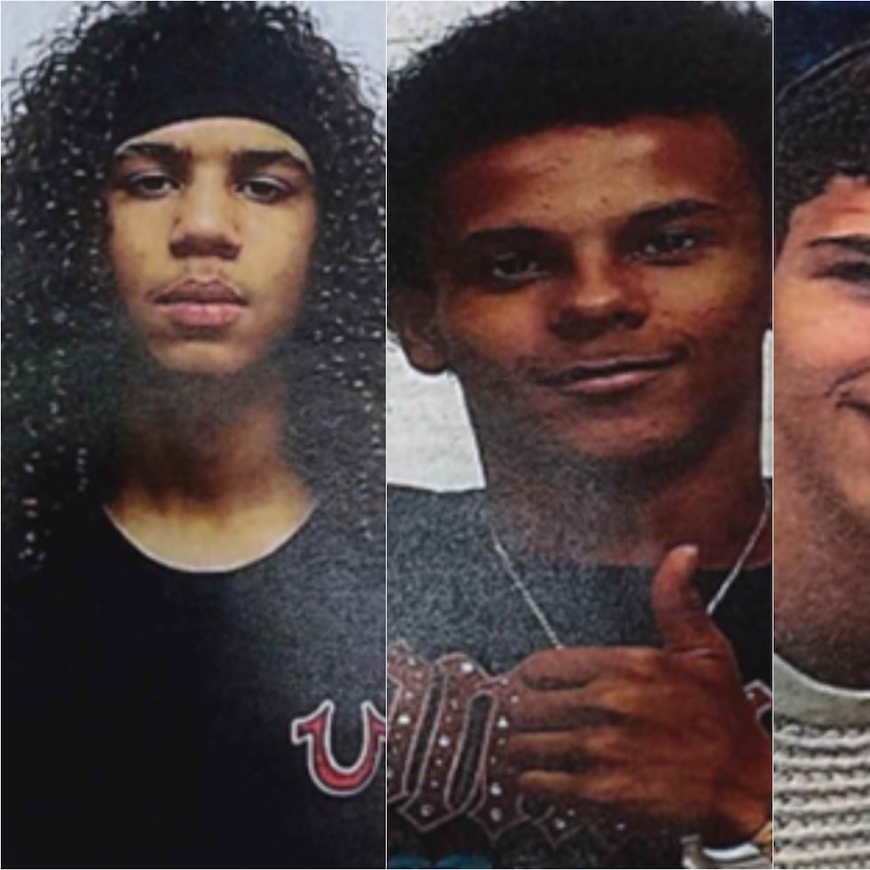 Yadiel Torrales Lazú, Jacqxiel M. Jamil Valentín y Damon Córdova Rivera son buscados por las autoridades.