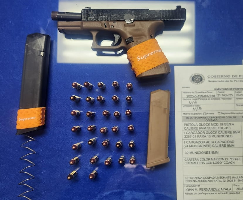 Otra de la evidencia ocupada por la Policía en Mayagüez.