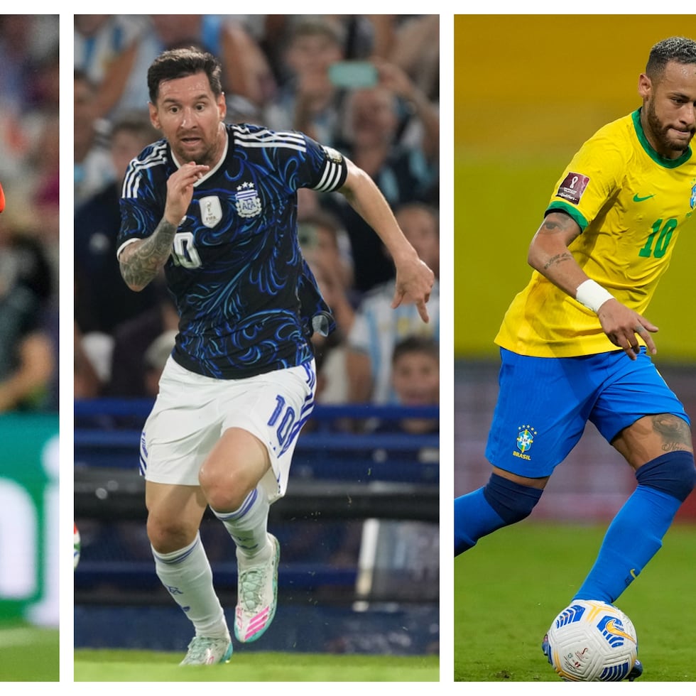 Cristiano Ronaldo, Lionel Messi y Neymar tendrán su "last dance" en un Mundial.