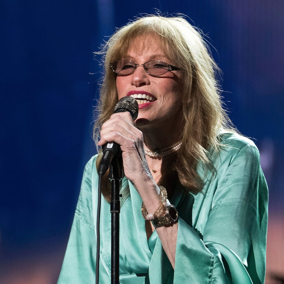 La cantante Carly Simon en el Festival de Cine de Tribeca de 2017 en Nueva York, el 19 de abril de 2017. (Foto Charles Sykes/Invision/AP, archivo)