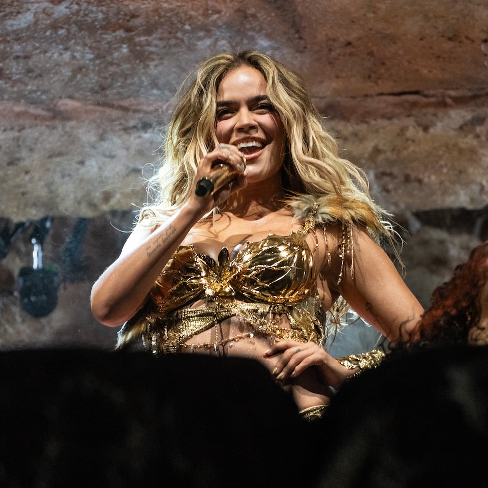 Karol G en el Festival Coachella.