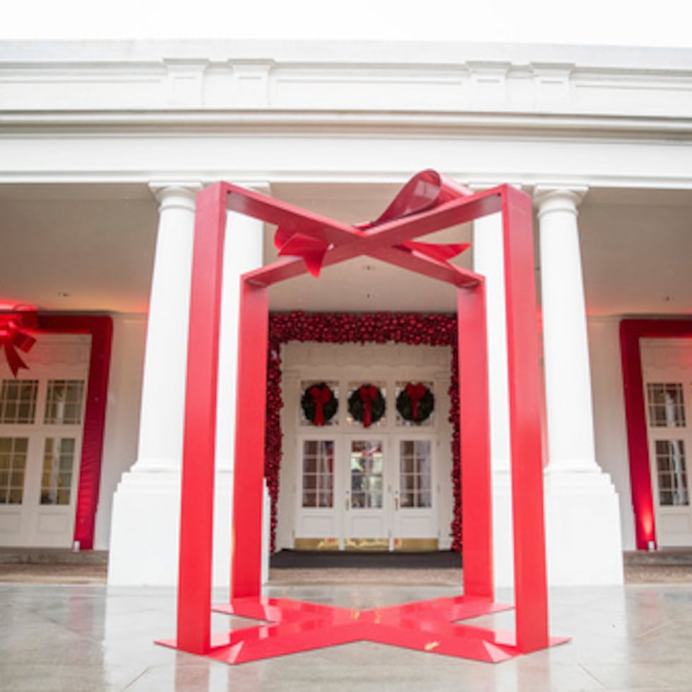 Casa Blanca se viste de Navidad en 2016.