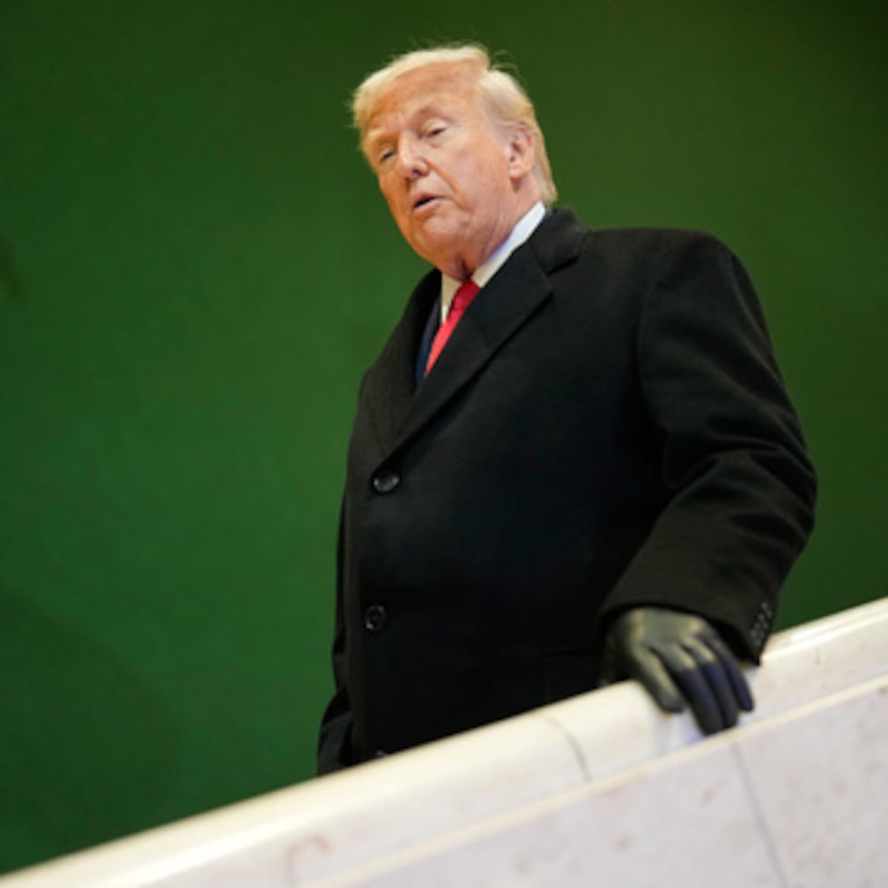 El presidente Donald Trump.