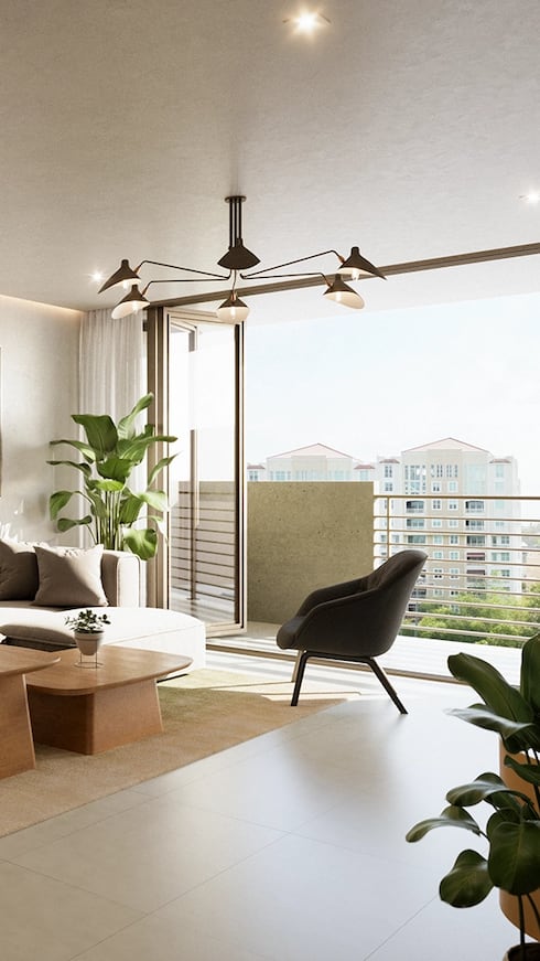Metrocity, en Guaynabo, se mercadea como una opción de vivienda céntrica y con amenidades enfocadas en el bienestar, como gimnasio equipado y parque para perros.