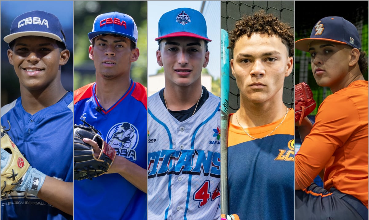 Prospectos puertorriqueños se preparan para el sorteo de novatos de Grandes Ligas 2027