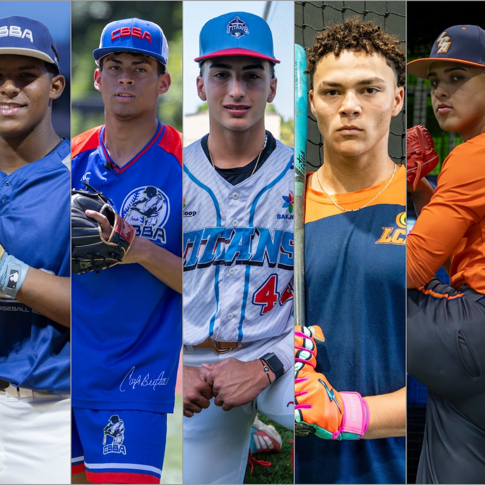 El receptor Dariel Carrión, el lanzador Gean Figueroa, el campocorto Héctor Green, el jardinero Fabián Rodríguez y el también pitcher Joniel Figueroa son parte de la Clase 2027.