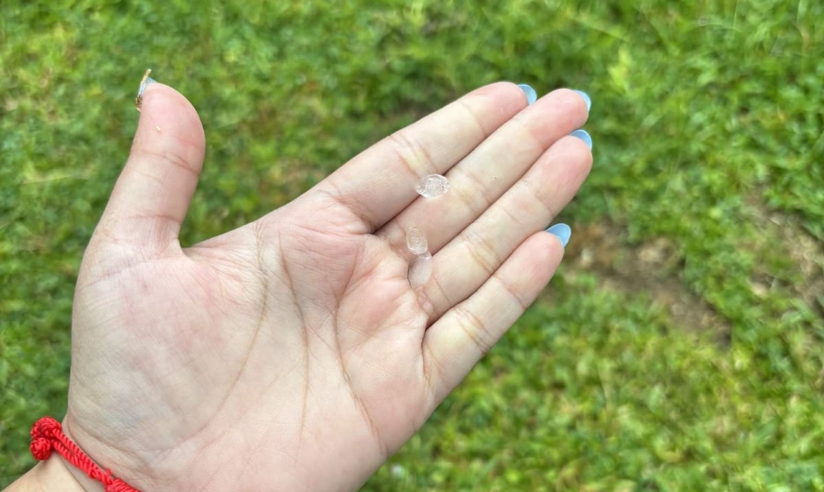 Granizo del tamaño de un guisante cae en sectores de Jayuya y Utuado