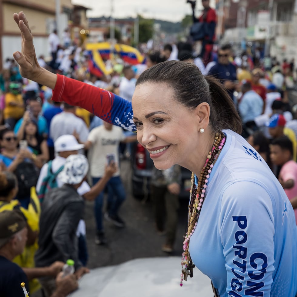 Donald Trump dijo no saber “nada” de supuestos planes para detenerla, pero apuntó que Machado “fue muy amable” al dedicarle el Nobel de la Paz cuando fue anunciado.