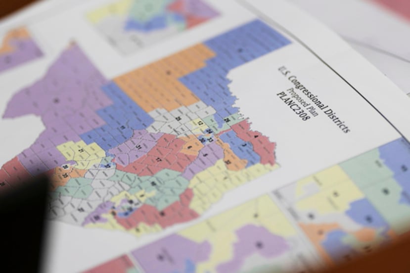 Propuesta de redistribución de distritos congresionales en Texas.
