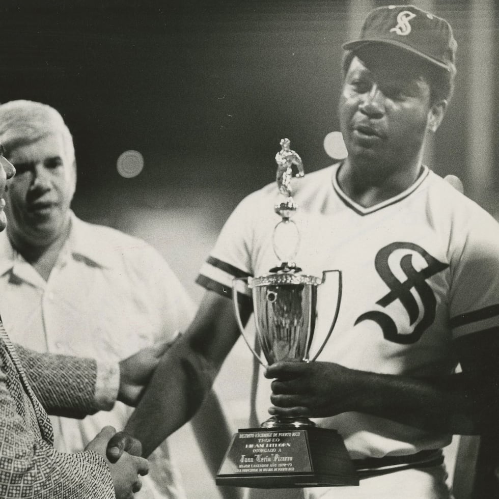 Juan "Terín" Pizarro debutó en Grandes Ligas en 1957 a los 20 años.